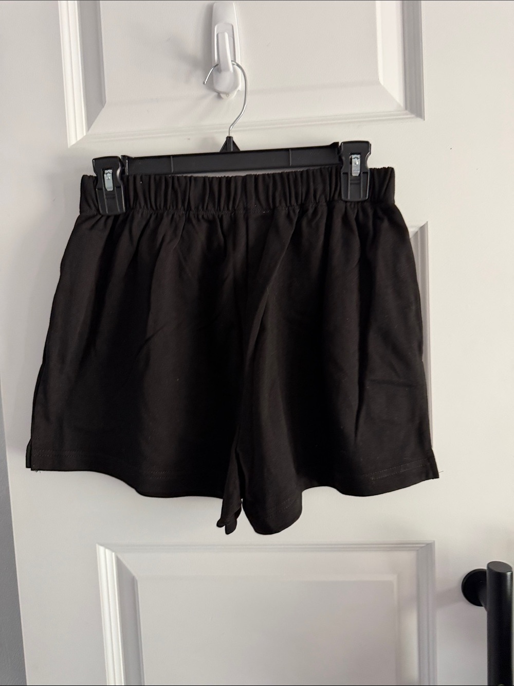 Peach Love California Black Tee and matching shorts-Football sequin Appliqués - Picture 3 of 8